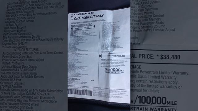 2013 DODGE CHARGER R/T 100K MI REVIEW смотреть онлайн