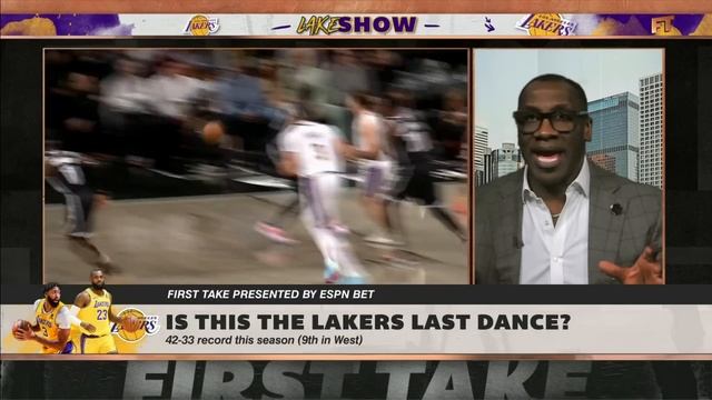 THE TIME IS NOW‼ Stephen A. on LeBron James & Lakers' LAST CHANCE to win a championship | First Tak смотреть онлайн