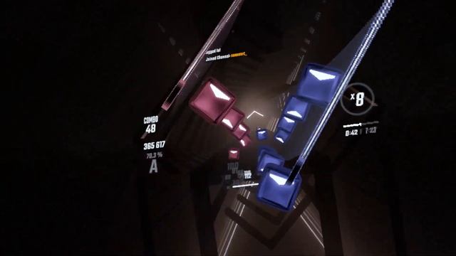 X Window Vibro (: | Beat Saber | UMMU 69.4% (A Rank) смотреть онлайн