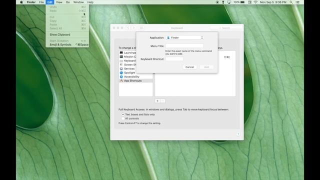 Create Custom keyboard shortcuts in MacOS смотреть онлайн
