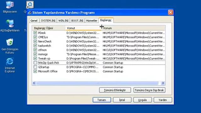 Windows XP Öğreniyorum 40: Sistem Yapılandırma Aracı смотреть онлайн