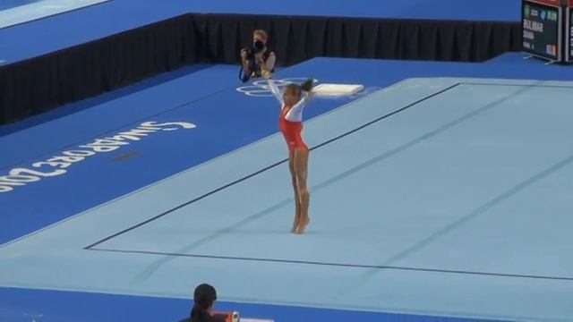 Diana Bulimar (ROU) - Singapore Youth Olympic Games WAG AA Final FX смотреть онлайн