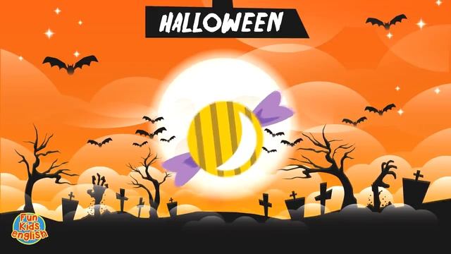Learn Halloween Vocabulary #3 _ Video Flashcards _ Kindergarten, Preschool & ESL _ Fun Kids English смотреть онлайн