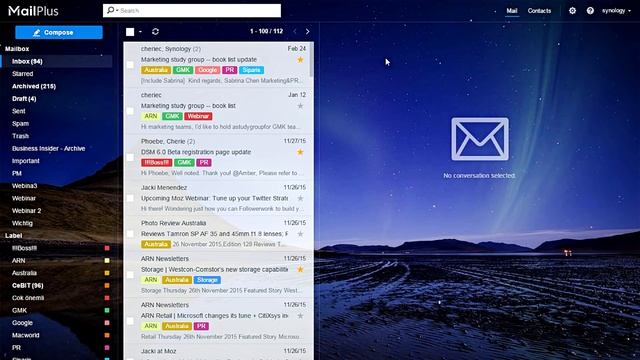 Synology - MailPlus смотреть онлайн