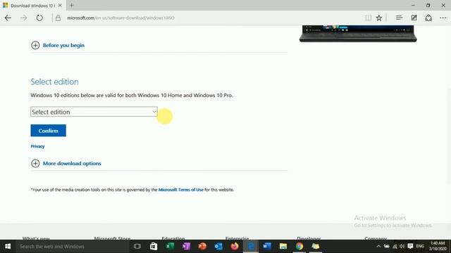 Download Windows 10 Offline From Microsoft Official Page (ISO File смотреть онлайн