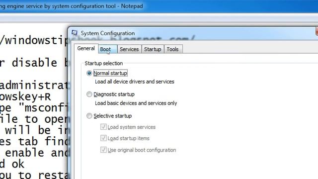 How to enable or disable base filtering engine service by system configuration tool смотреть онлайн