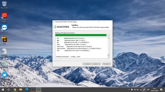 Mudahnya Install Anaconda Python Pada Windwos 10 смотреть онлайн