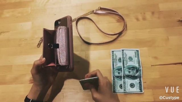 Custype Leather Wallet Case with Adjustable Crossbody Strap NO.2 смотреть онлайн