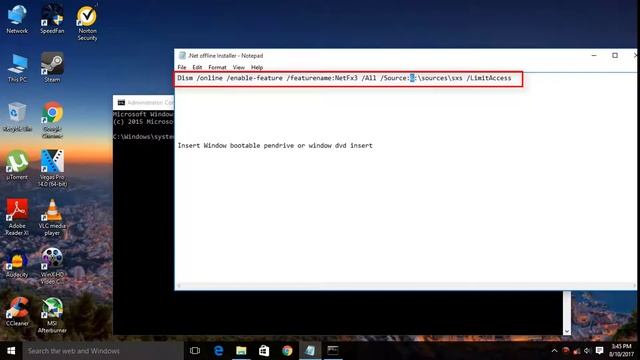 How to Install .Net 3.5 (Include 2.0 and 3.0) Offline смотреть онлайн