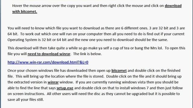 FREE WINDOWS 7 ACTIVATED STEP BY STEP INSTRUCTIONS смотреть онлайн