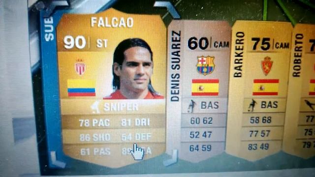 FIFA14 FUT Webapp FT Falcao 90ST!! - FIFA ultimate team. смотреть онлайн