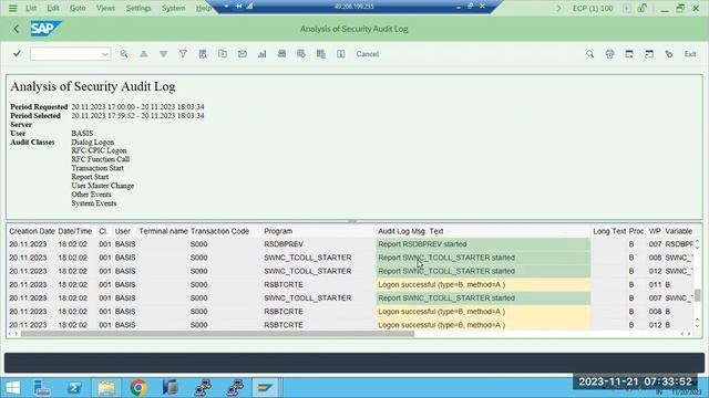 SAP BASIS - STRUSTSS02,SFW5 , SECSTORE,SM19,SM20 and Other TCODES смотреть онлайн