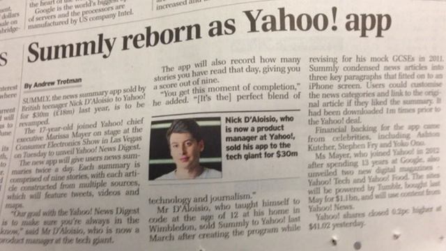 A Boy and His App: The Story of Yahoo News Digest смотреть онлайн
