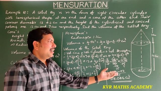 MENSURATION/EXAMPLES-10 & 11/CLASS X смотреть онлайн
