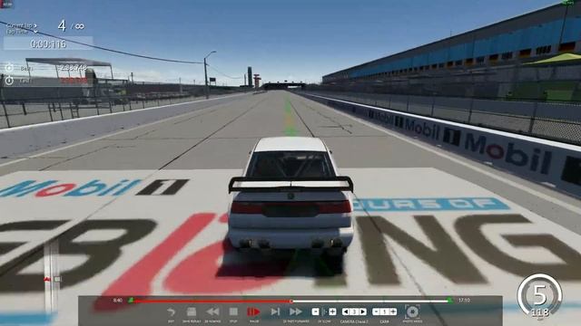 Assetto Corsa Alfa Romeo 155 TI v6 '96 at Sebring 2:29.685 смотреть онлайн