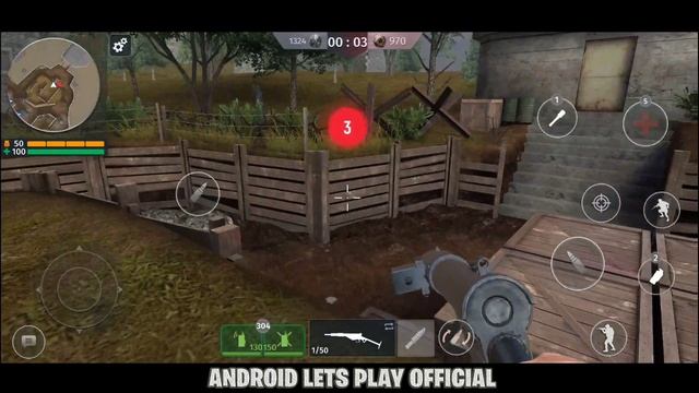 Ringan Tapi mantap - World war 2 battle combat Gameplay Android Lets play official смотреть онлайн