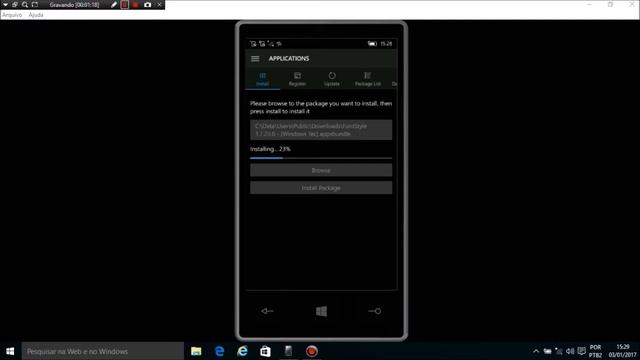 Como trocar a fonte do Windows 10 mobile pelo (Font Style) смотреть онлайн