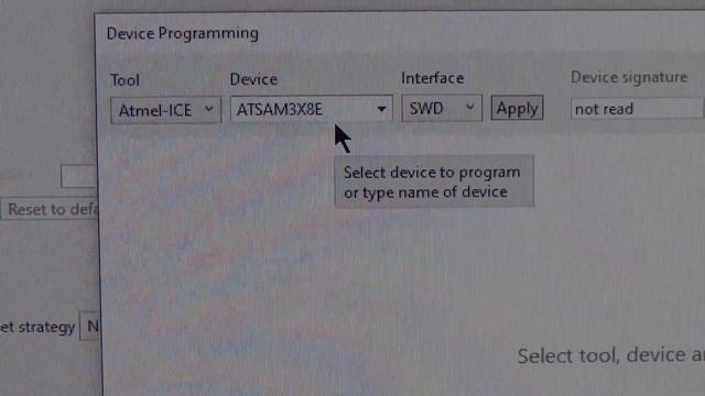 Arduino Due with Atmel-ICE. Debug connection and simple blink program. смотреть онлайн