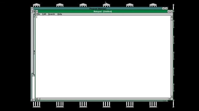 Playing the Windows 3.1 Simulator on my computer! смотреть онлайн