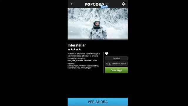 Como Descargar Popcorn Time Android, Peliculas y Series HD смотреть онлайн