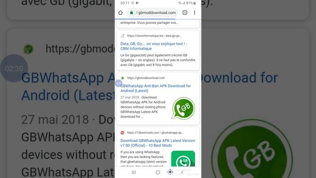 comment éviter le bannissement de gbWhatsApp смотреть онлайн