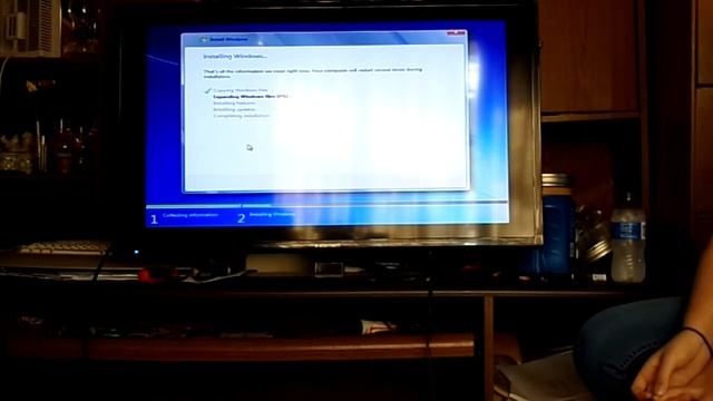 Part 1, Installing windows 7 operating system with my Grand kids смотреть онлайн
