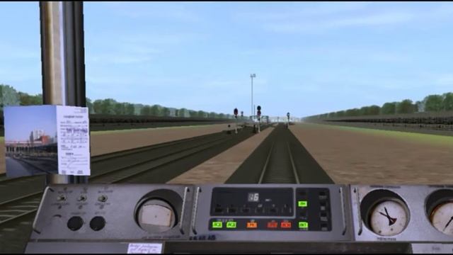 Trainz 12. Заезд в электродепо ТЧ-1 "Солнечное" (ХСЛ)(часть 2). смотреть онлайн