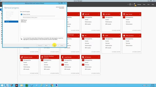 How to Remove DHCP Roles and Features in Windows Server 2012 R2 смотреть онлайн