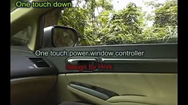 CIVIC 8 one touch power window controller смотреть онлайн