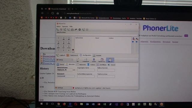 ☎️ Mit dem Computer telefonieren. Windows Phoner VoIP SIP Telefon PC смотреть онлайн
