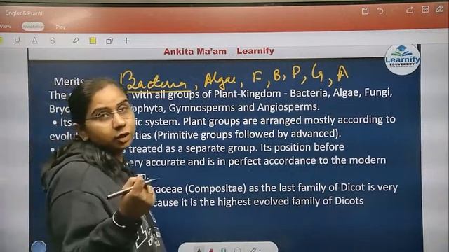 Engler and Prantl System of Classification | B.Sc 3rd Semester | Botany By Ankita Ma'am смотреть онлайн