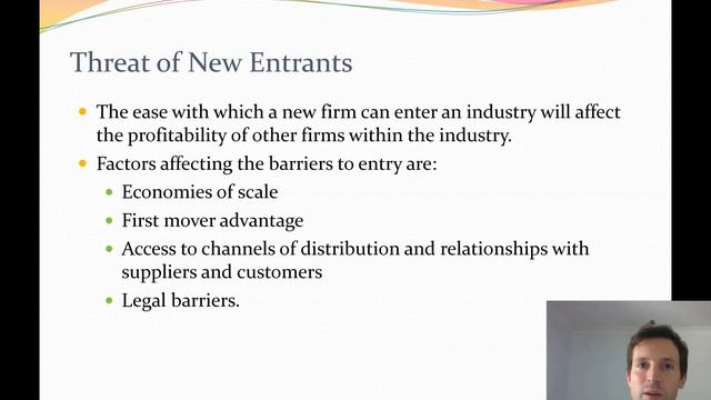 FSA - Lecture 2B - Industry Analysis смотреть онлайн