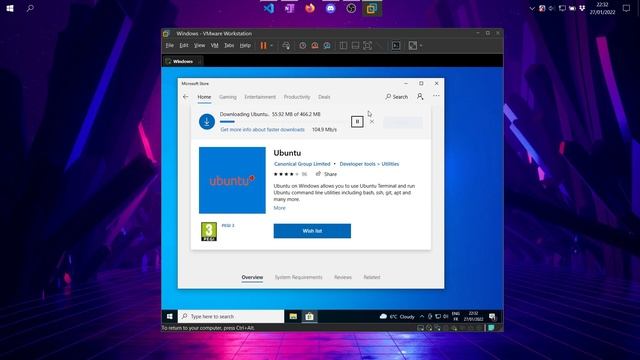 How to install Ubuntu on Windows 10 WSL subsystem without graphic смотреть онлайн