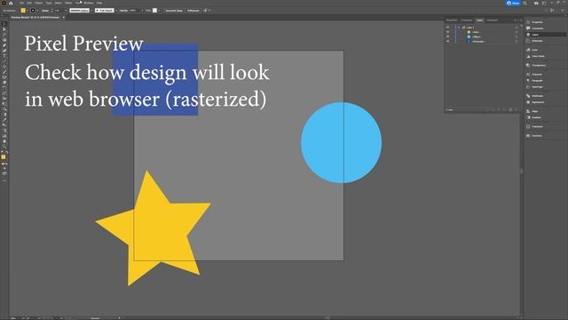 How to use Preview Modes [Adobe Illustrator) смотреть онлайн