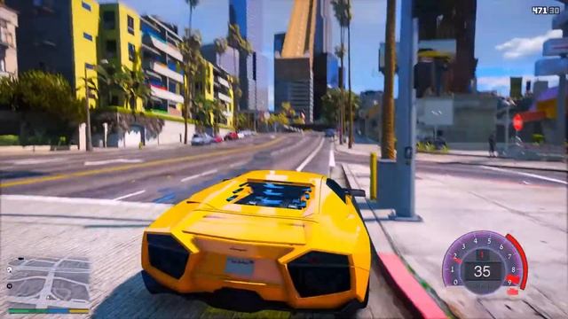 GTA 5 : MEGA RAMP VS FERARRI CALIFORNIA AND LAMBORGHINI REVENTON || VEDANT GAMING 2.. смотреть онлайн