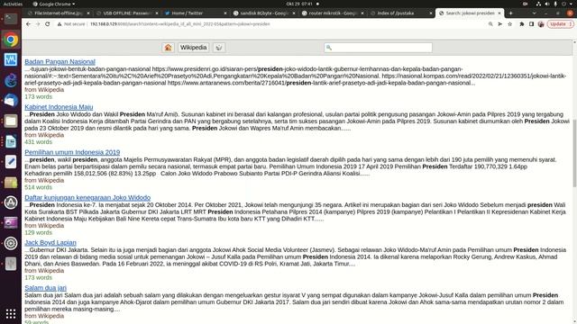 OWP 20221029 ITTS materi workshop Internet OFFLINE смотреть онлайн