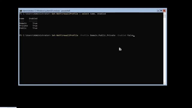 How To Disable The Firewall On Windows Server Core 2016 смотреть онлайн