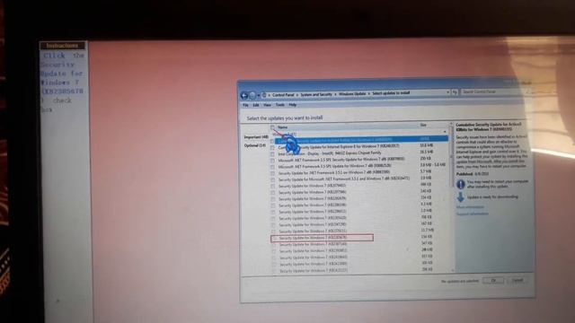Windows 7 Windows Updates смотреть онлайн