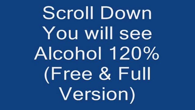 Alcohol 120% Free (Guranteed Full Version) смотреть онлайн