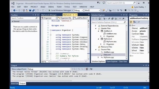 VS2013 C++ Project 7 + 8 смотреть онлайн
