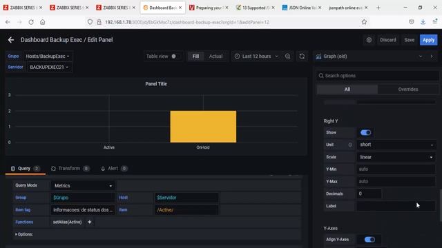 01.28- Criando o gráfico com os dados dos jobs e realizando testes em produção. смотреть онлайн