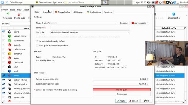 Windows 10 VM telepítése Qubes OS alá. 2024-01-19 смотреть онлайн