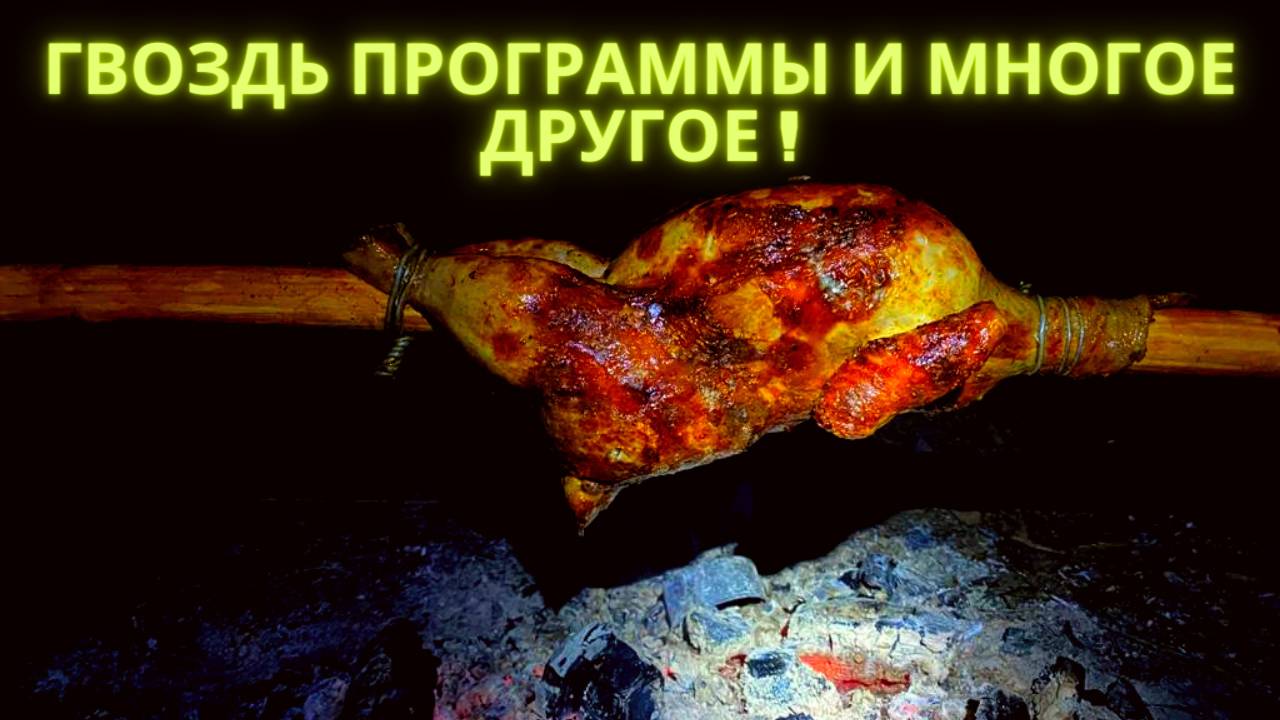 Курица не вертеле Суп из вальдшнепа Рыбалка на кружки Видимо была большая щука смотреть онлайн