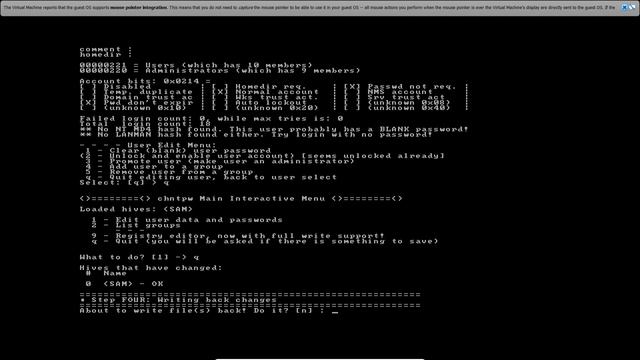 การ Reset Windows Password ด้วย Offline NT password and Registry Editor смотреть онлайн