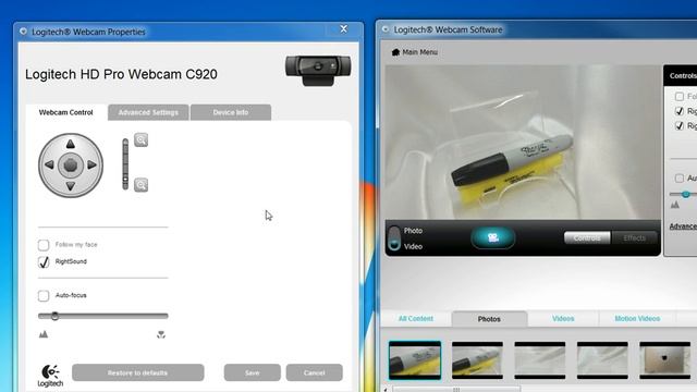 How to Zoom in with Logitech C920 Webcam Quick Capture смотреть онлайн