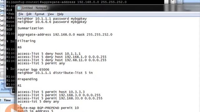 cisco ccnp route bgp 32 Advanced BGP Configuration Demo Cisco CCNP ROUTE BGP смотреть онлайн
