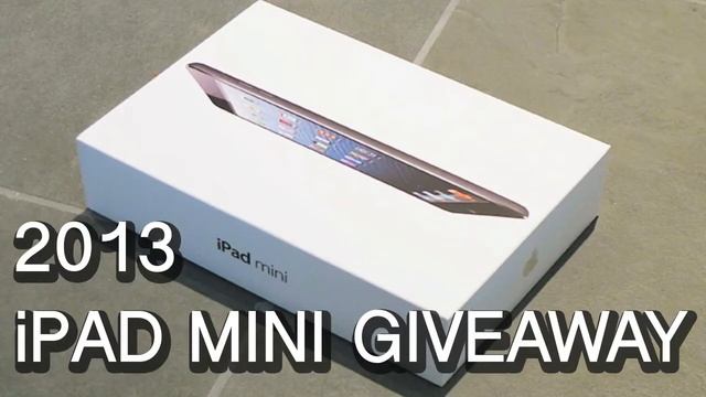 iPad mini Giveaway 2013 смотреть онлайн