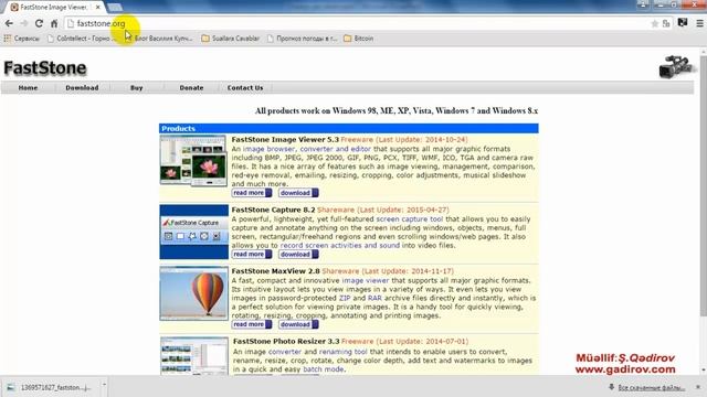 FastStone Photo Resizer proqramının kompüterə quraşdırılması смотреть онлайн