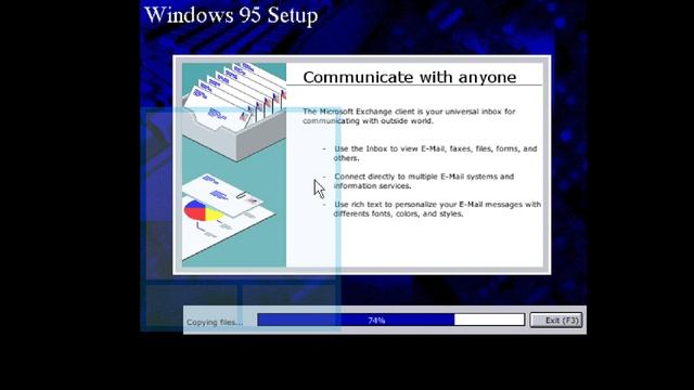 cara install Windows 95 Chicago смотреть онлайн
