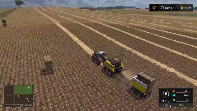 Farming simulator 17 Timelapse #16★ Lone Oak farm★ Commentary★Gameplay смотреть онлайн